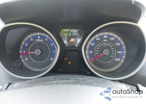 2013 Hyundai Elantra Gls from USA, damaged, VIN KMHDH4AE8DU640866